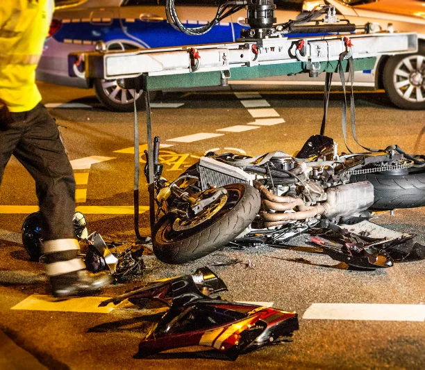 Motorcycle accident
