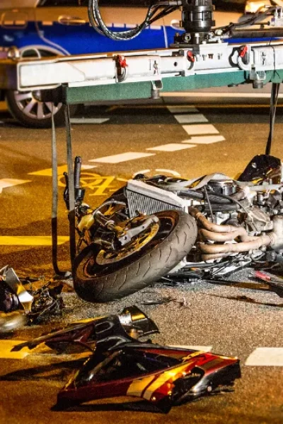 Motorcycle accident